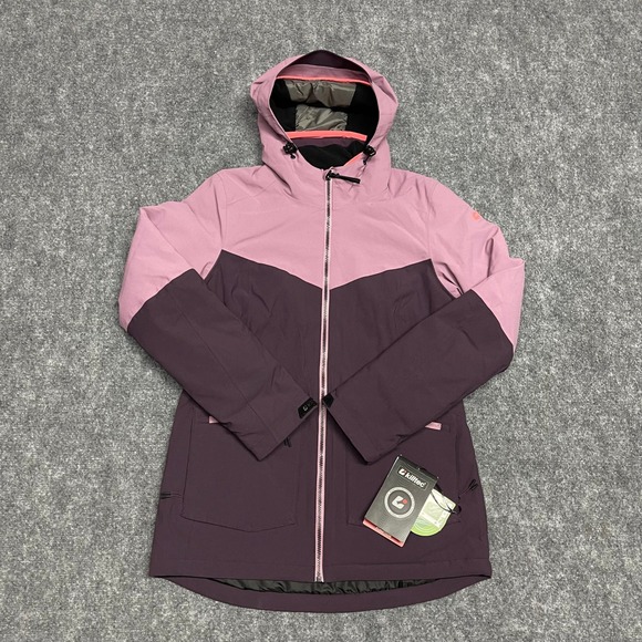 Killtec Jackets & Blazers - Killtec Jacket Womens Size 8 Purple Plum Functional Hooded Weatherproof Ski NEW